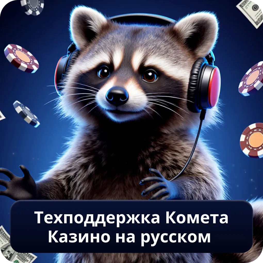 Техподдержка Комета Казино на русском